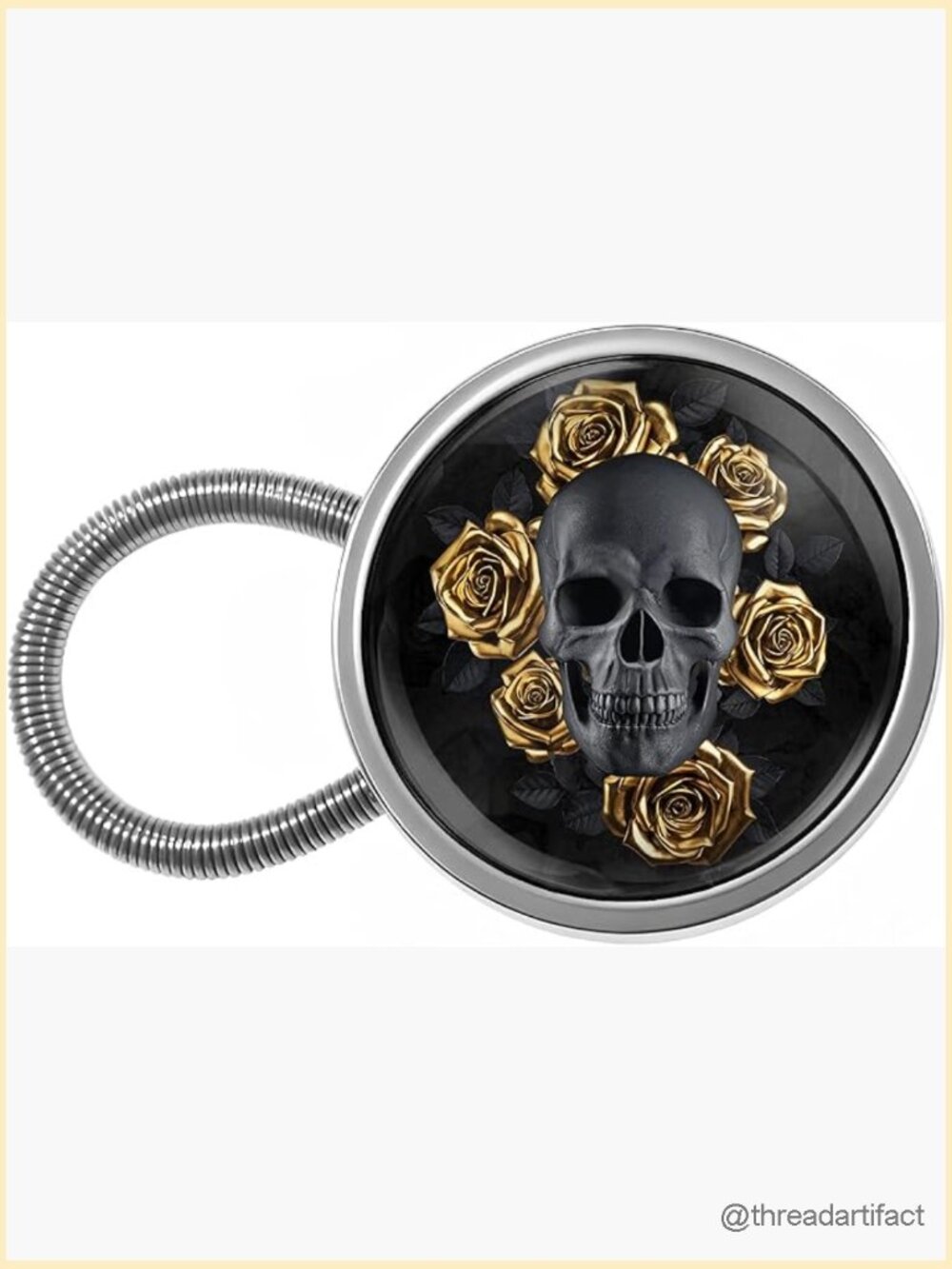 Skull Button Extenders for Jeans 4 Pack - Waist Expanders No Sew